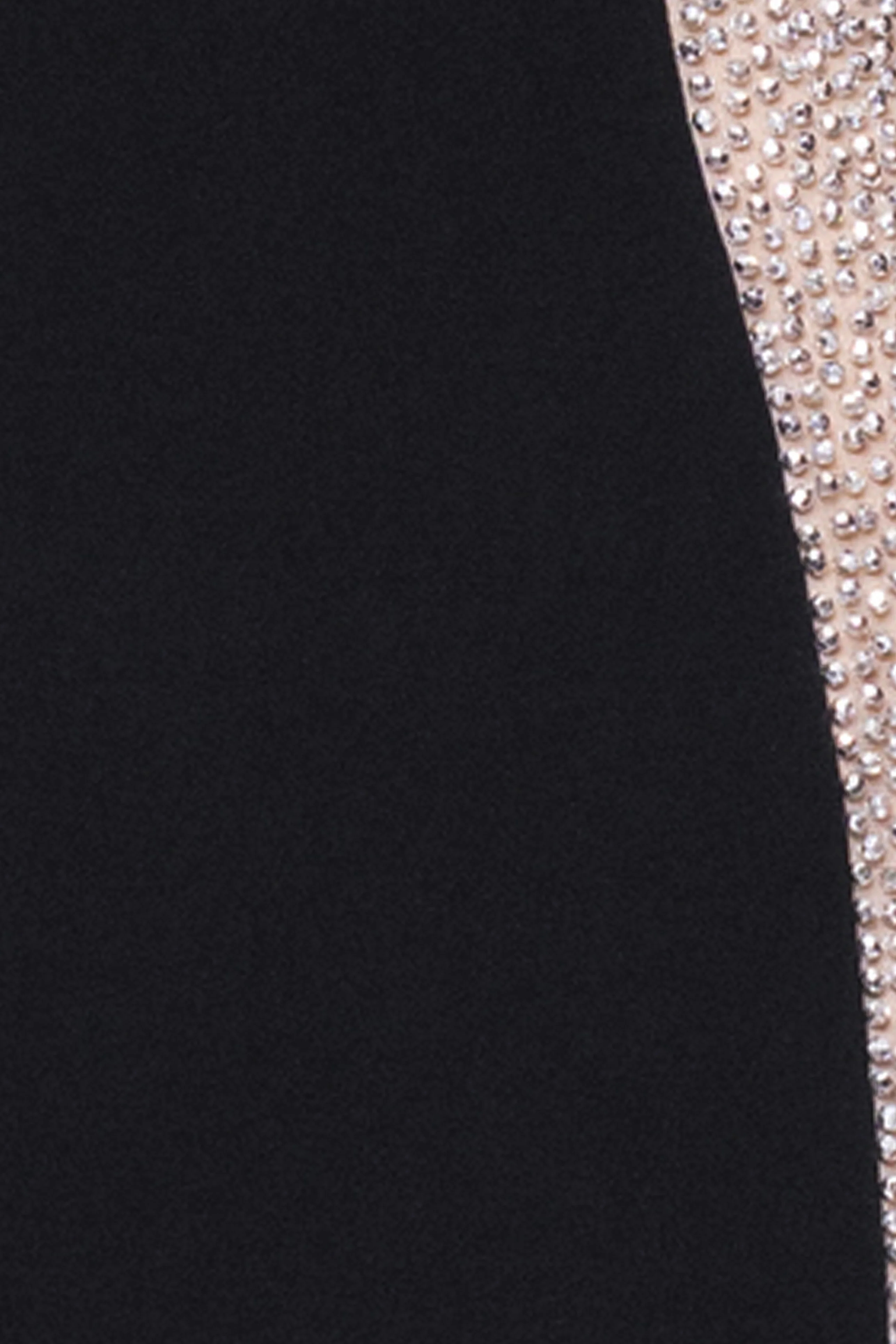 "Alice" Jersey Knit Off The Shoulder Caviar Dress - Image 6