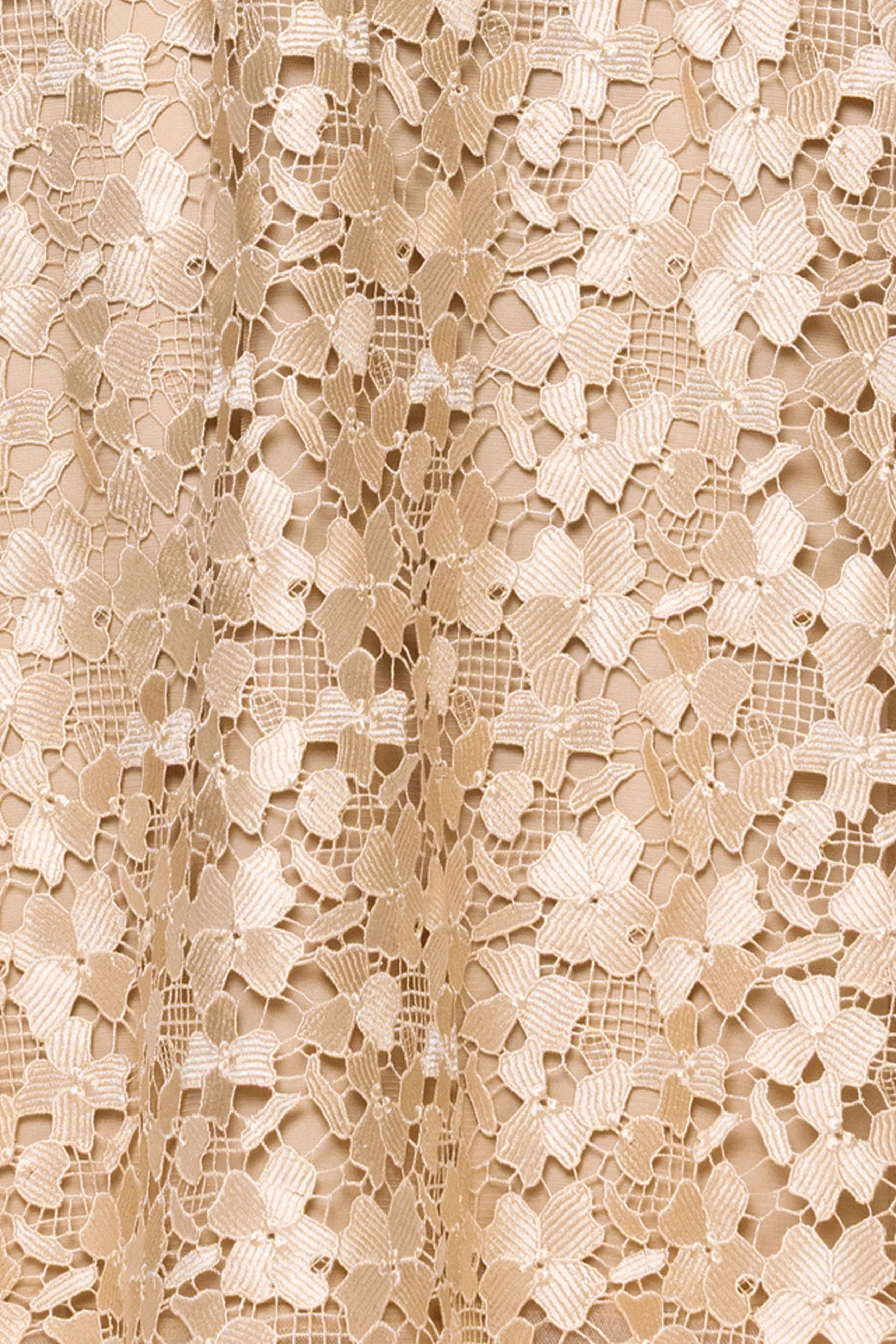 "Colby" Lace Strapless Gown - Image 7