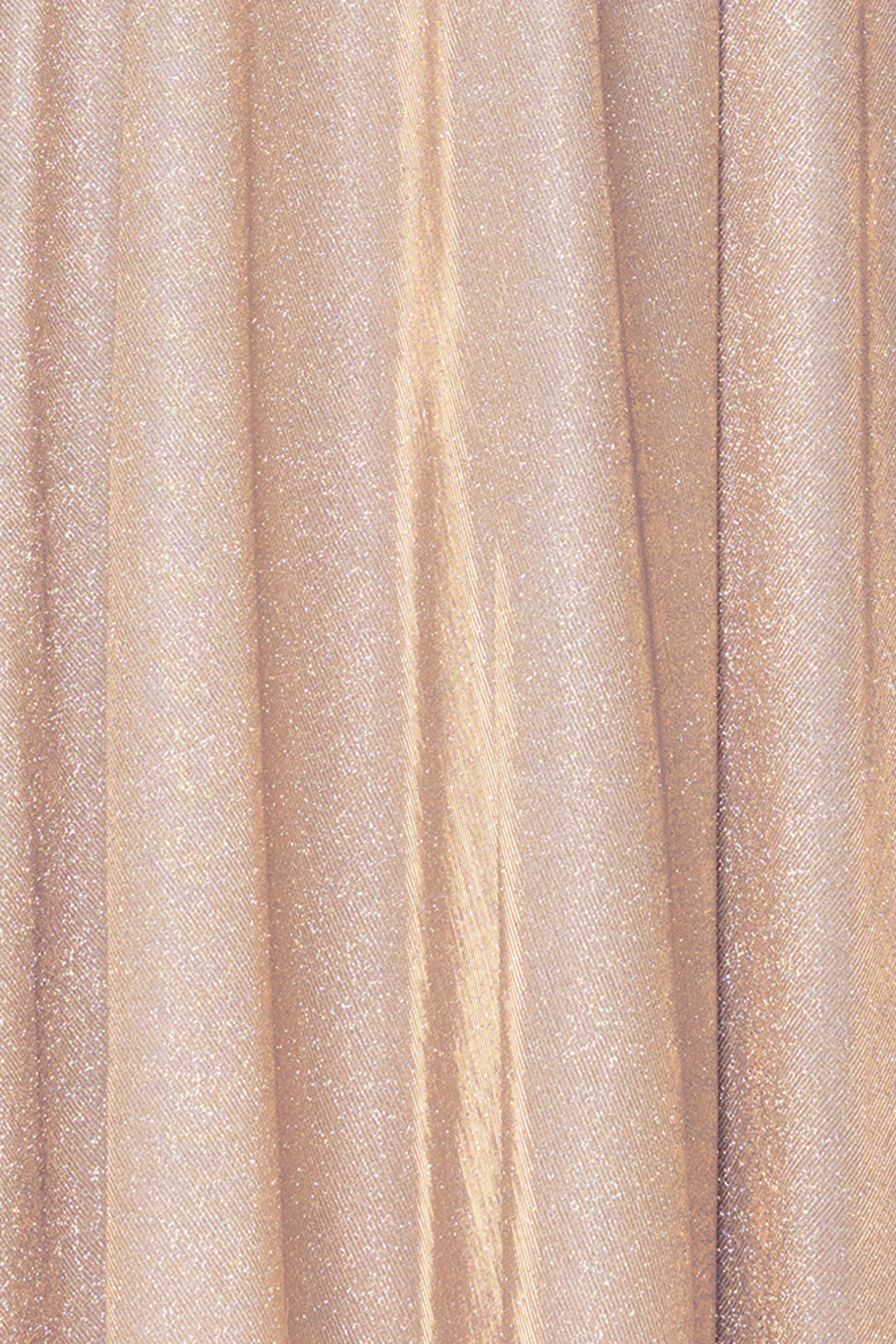 "Dawn" Galaxy Knit V-Neck Dress - Image 5