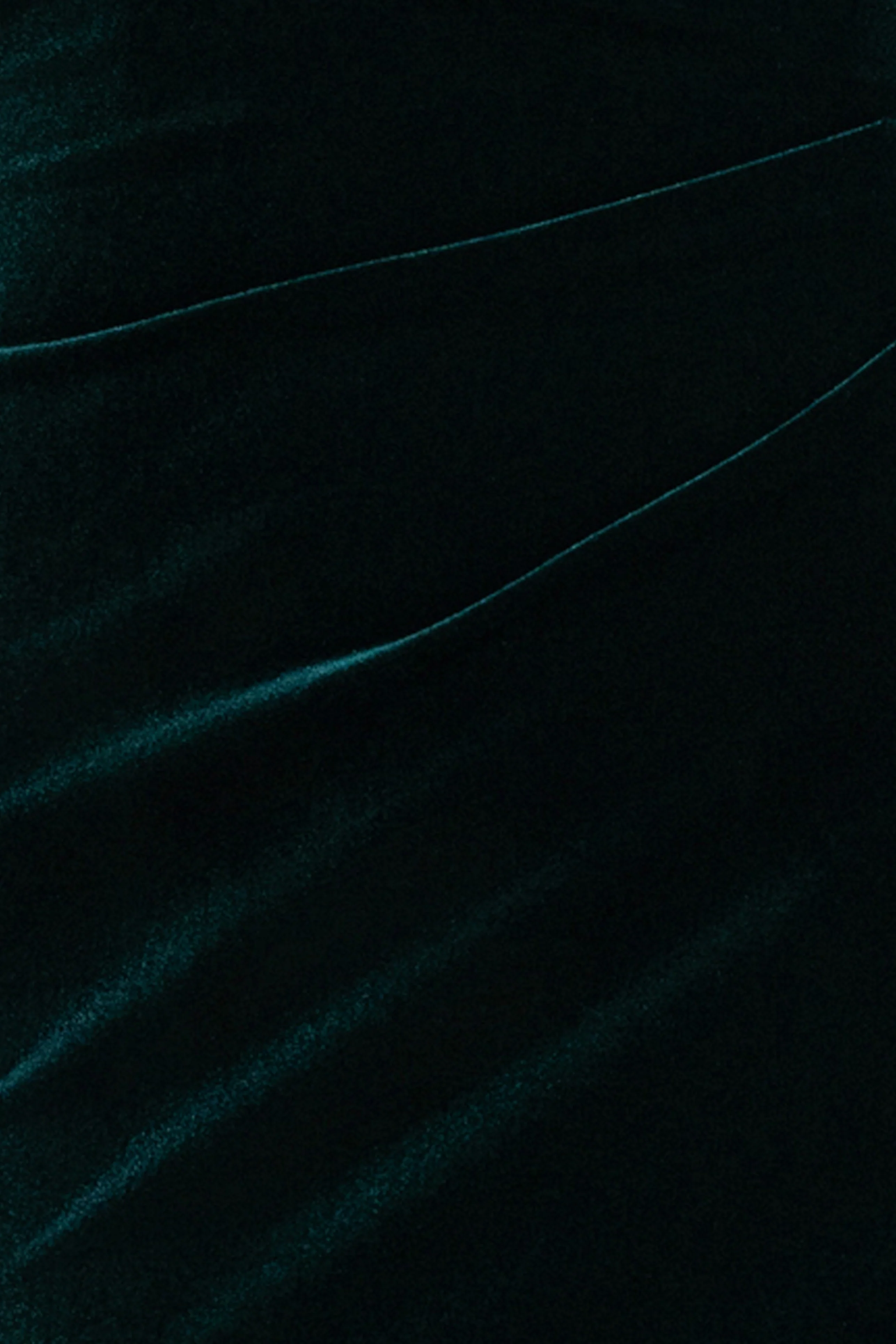 "Dillon" Stretch Velvet Strapless Dress - Image 5