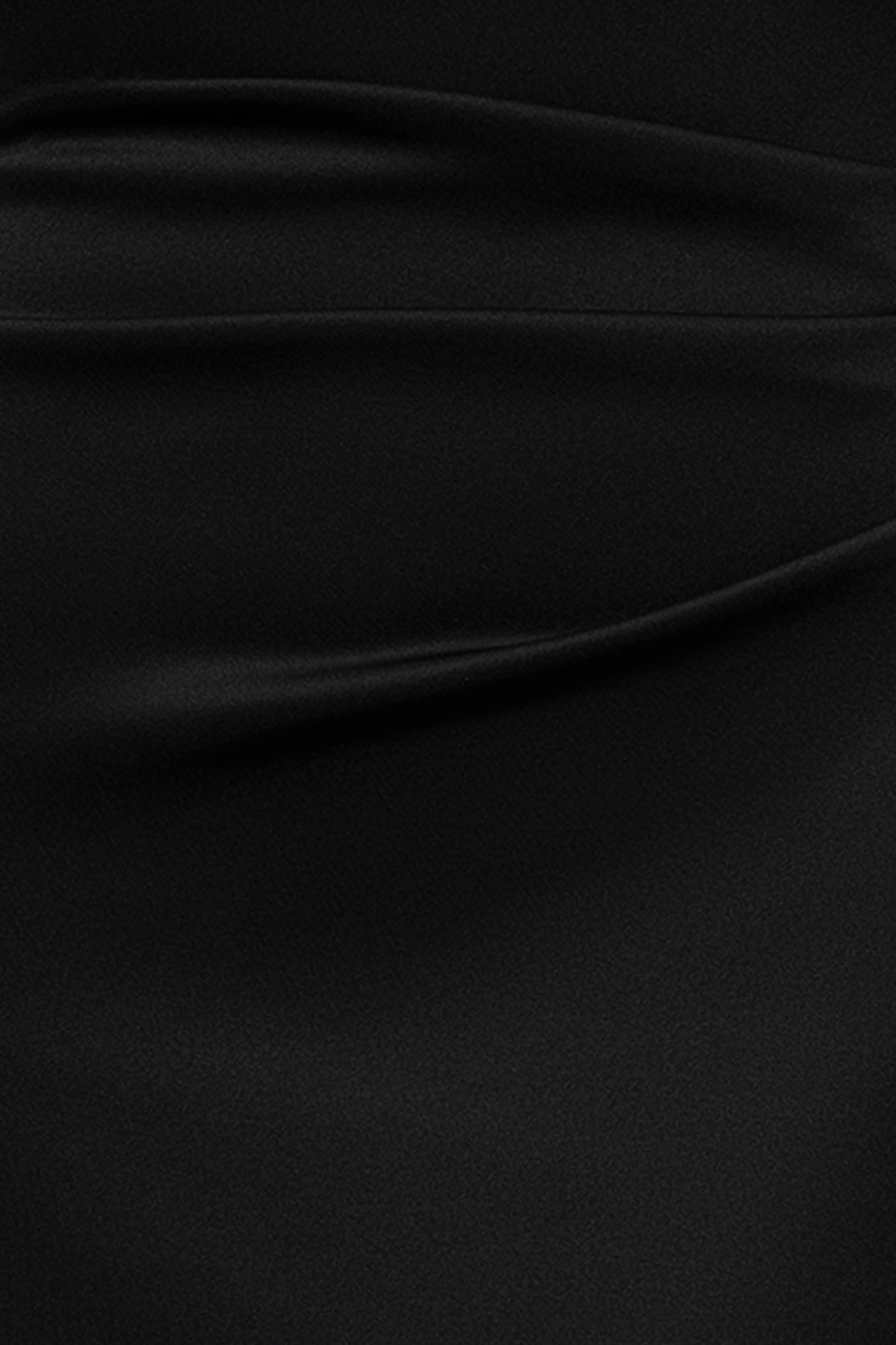 "Dolly" Techno Scuba Off The Shoulder Ruffle Dress - Image 23