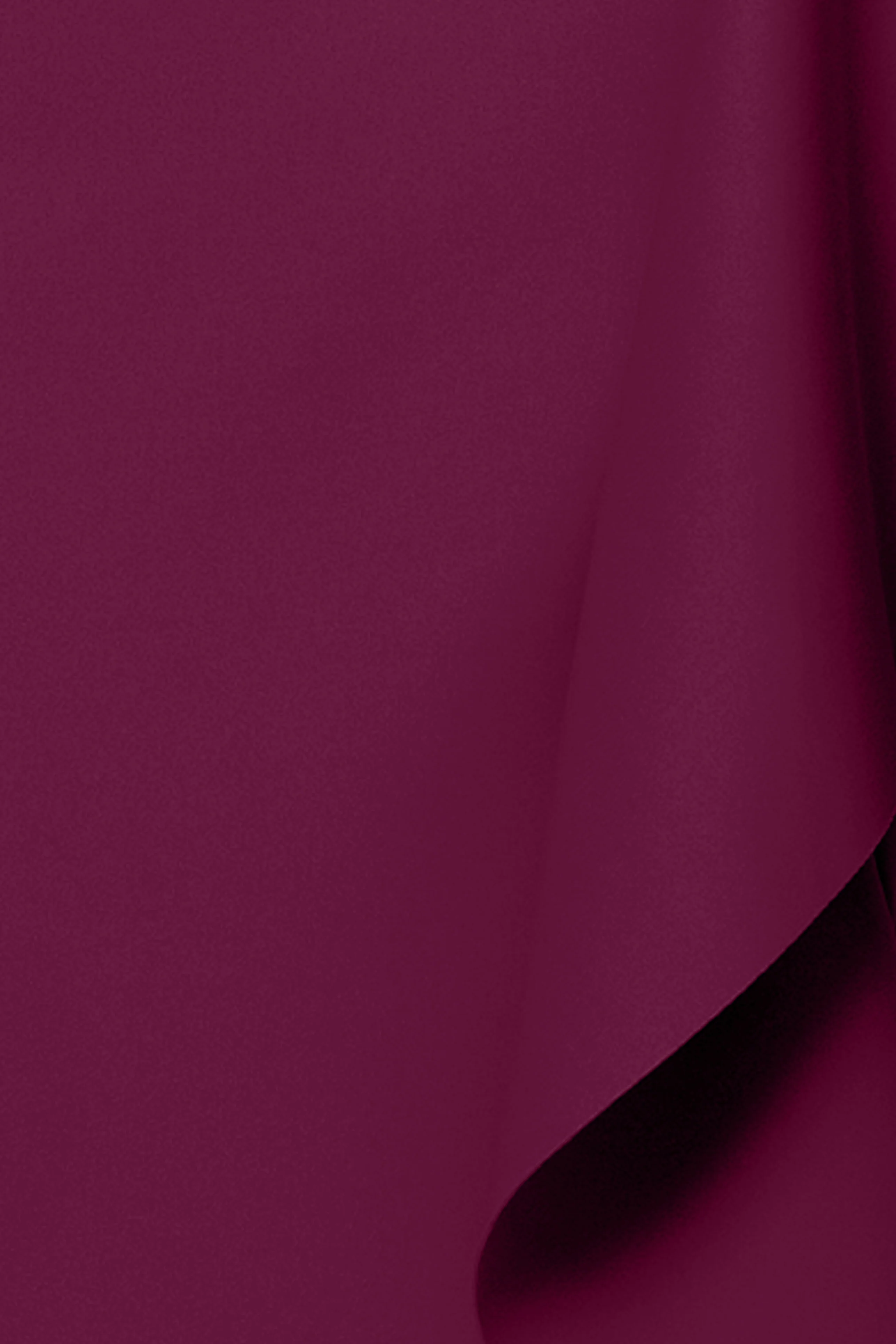 "Flo" Long Techno Scuba One Shoulder Ruffle Dress - Image 39