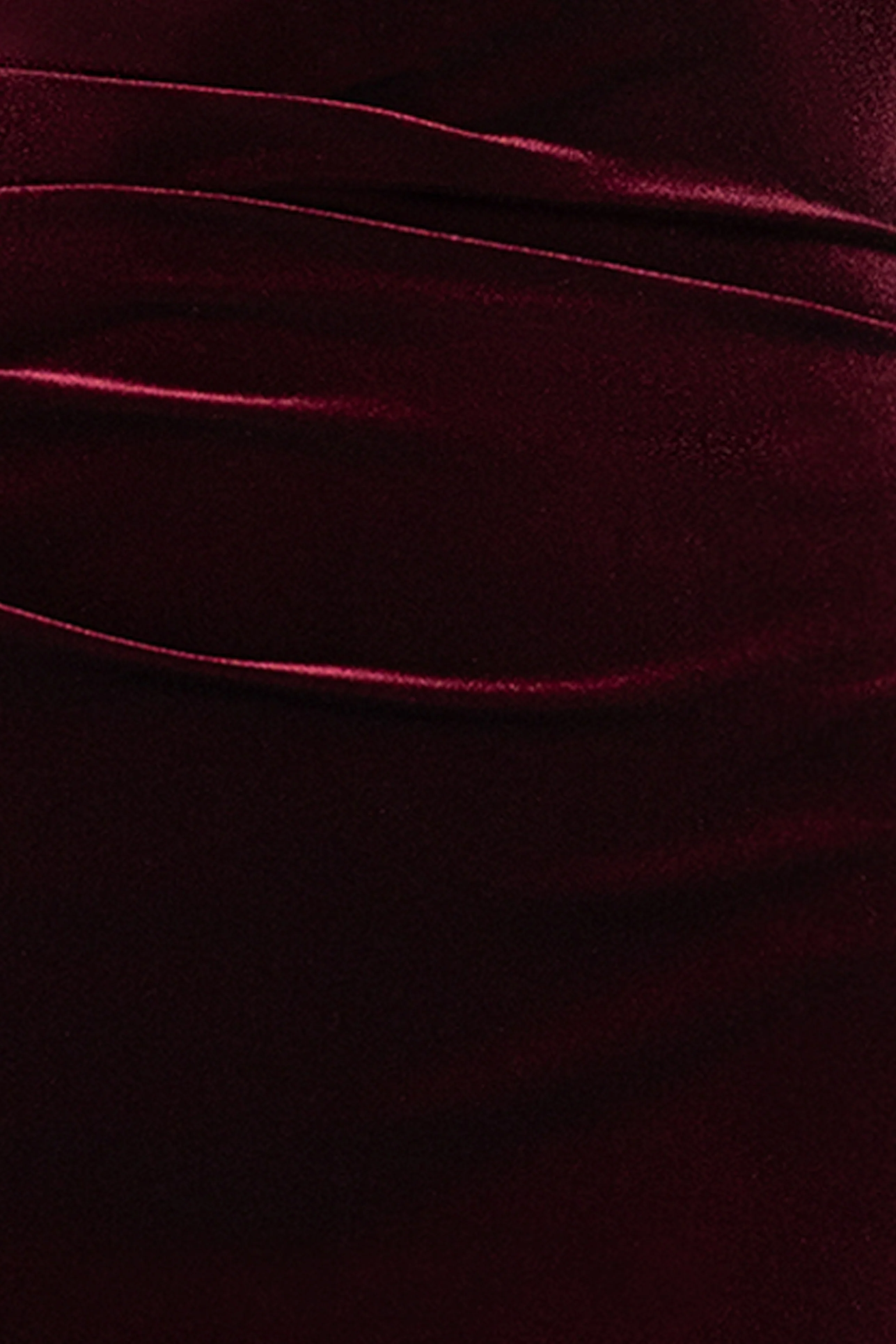 "Hayden" Velvet Off the Shoulder 3/4 Sleeve Ruffle Dress - Image 5