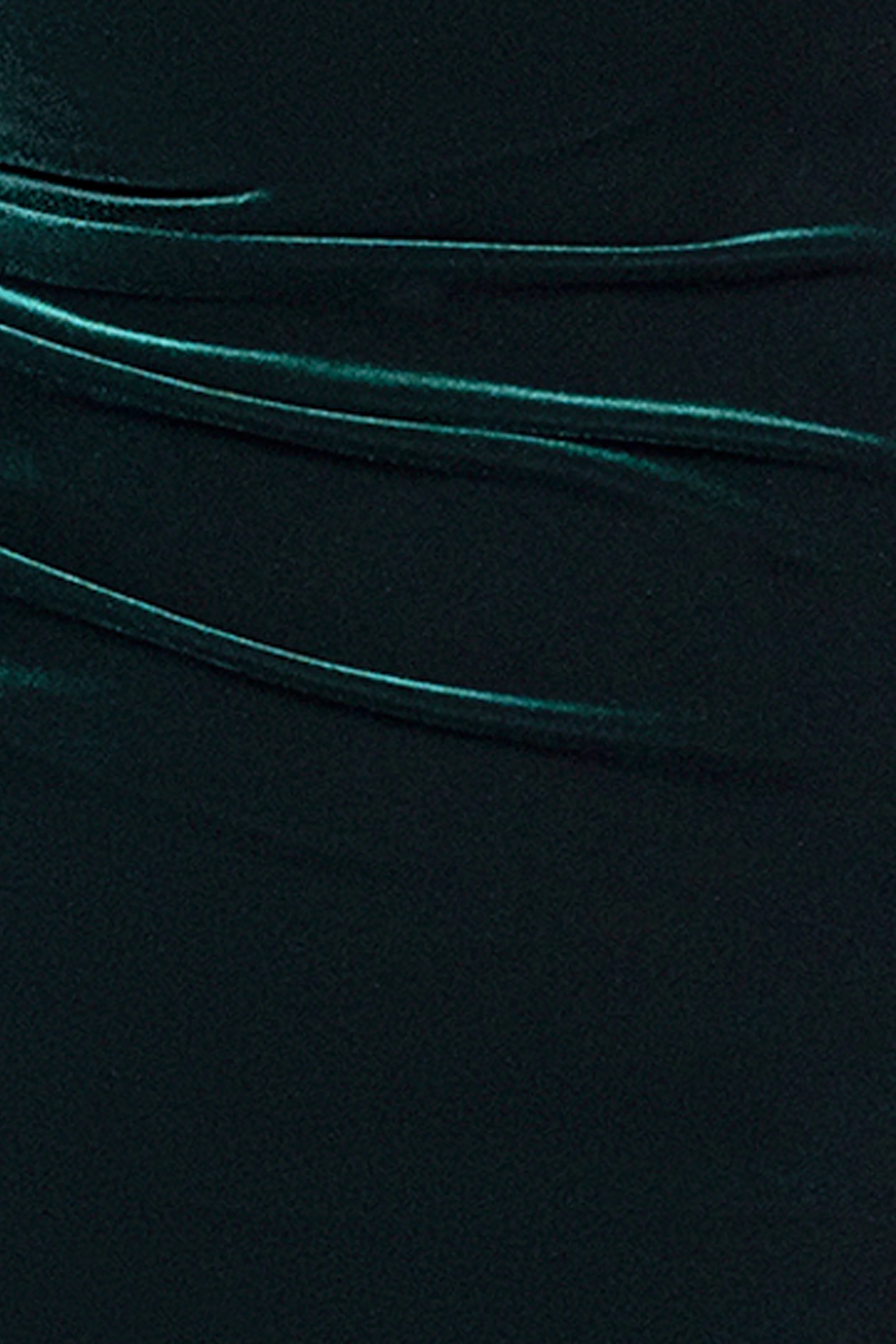 "Jody" Velvet Off the Shoulder V-Neck Dress - Image 6
