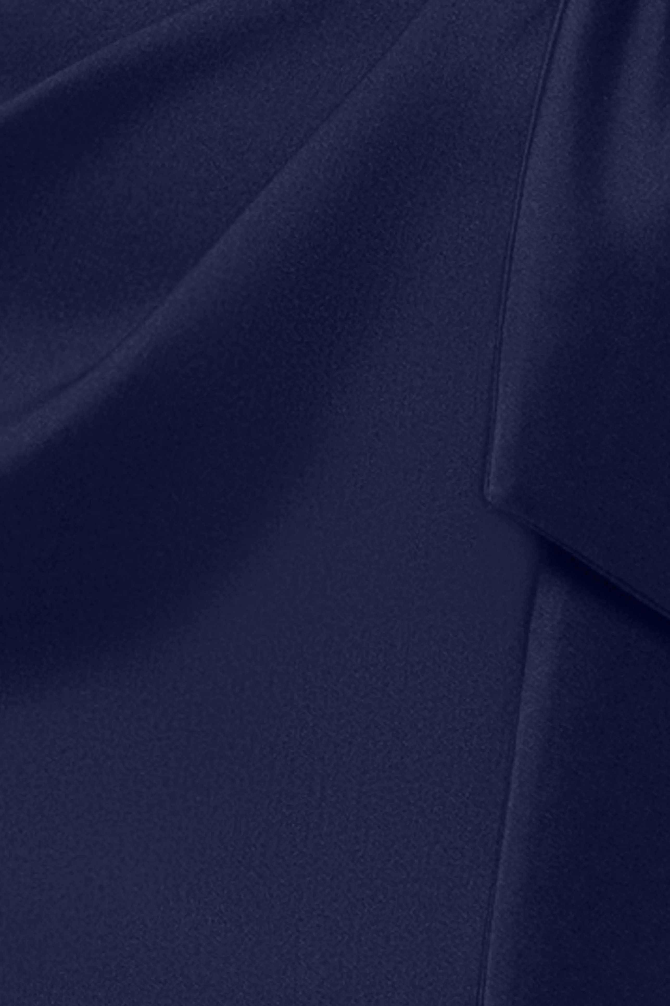 "Katelyn" Stretch Mikado Asymmetrical Neckline Dress - Image 5
