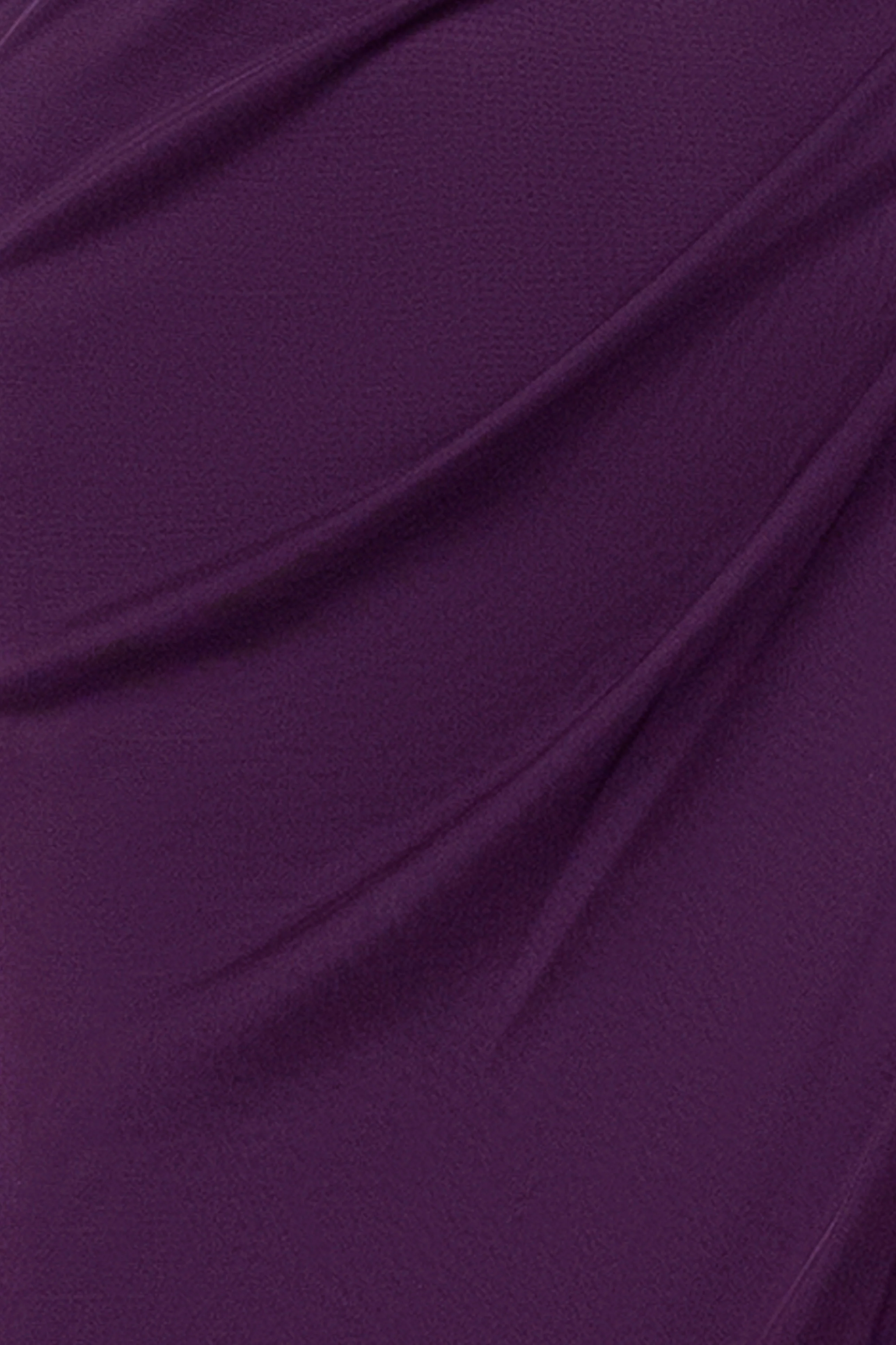 "Lana" Sheer Matte Jersey Beaded Flutter Sleeve Dress - Image 7