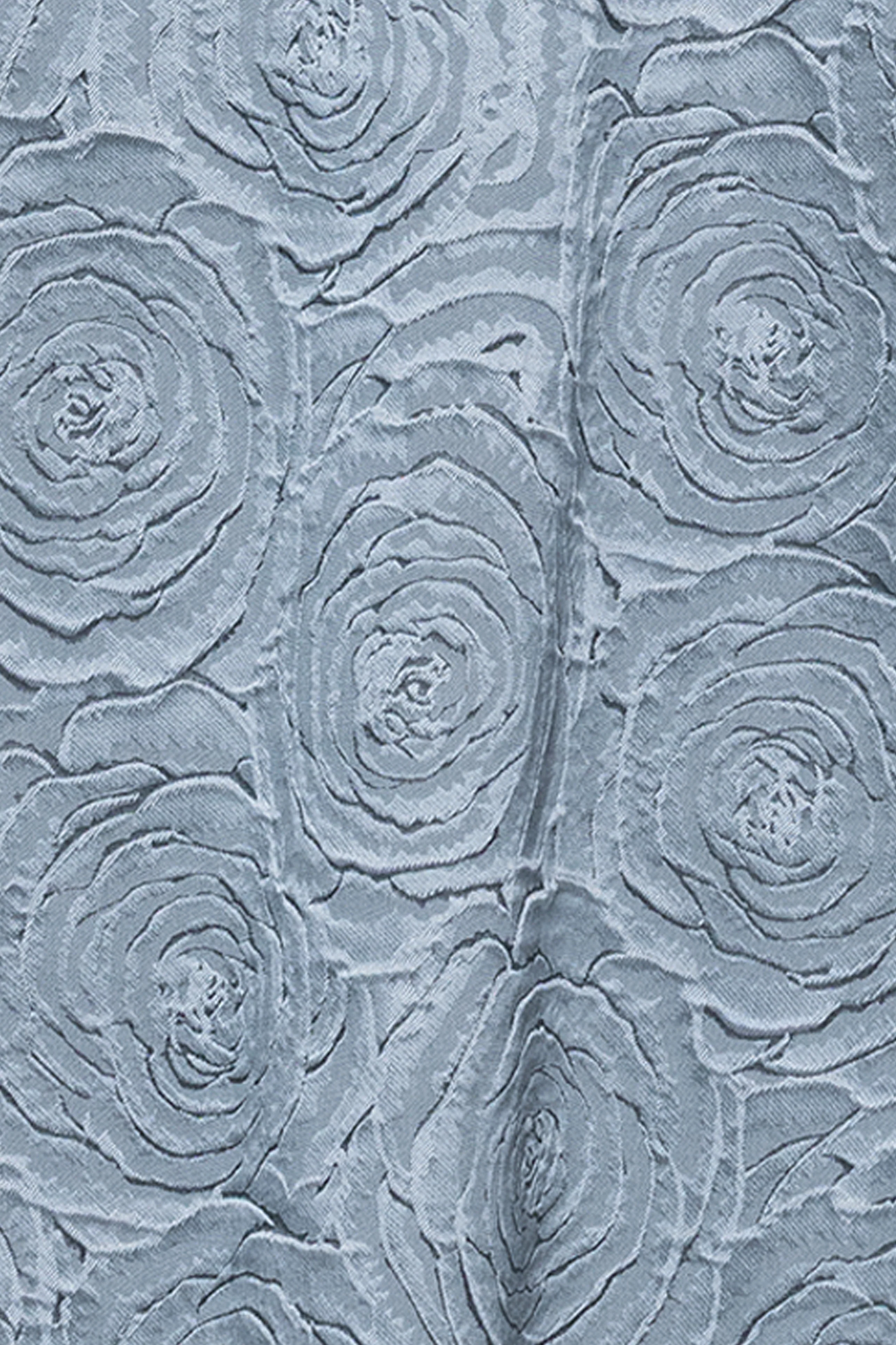 "Lorelai" Brocade Asymmetric Neck Dress - Image 5