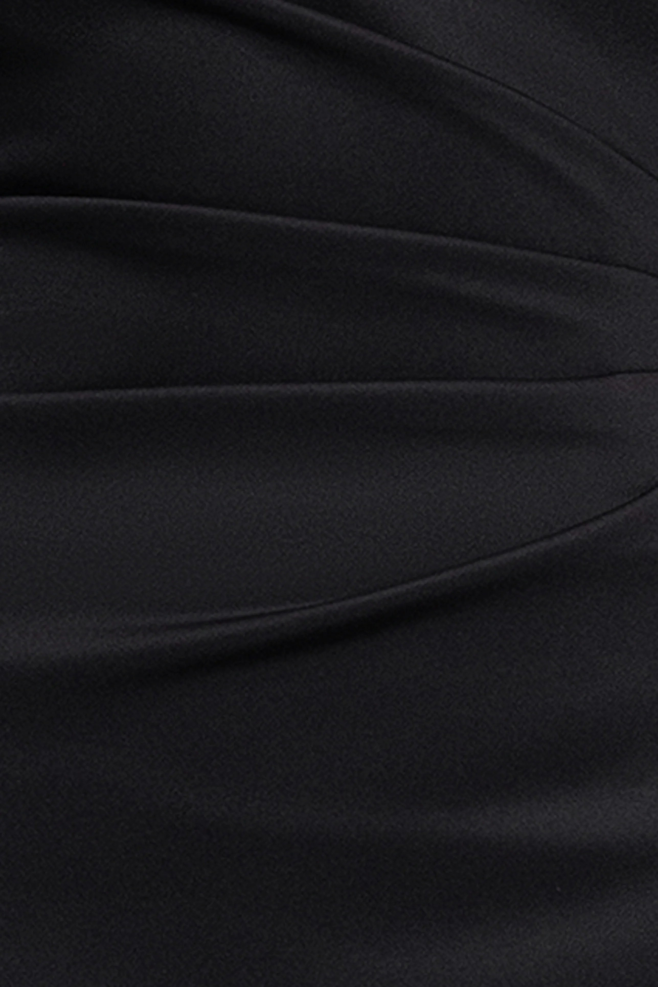 "Lyra" Techno Scuba Mesh Long Sleeve Dress - Image 5