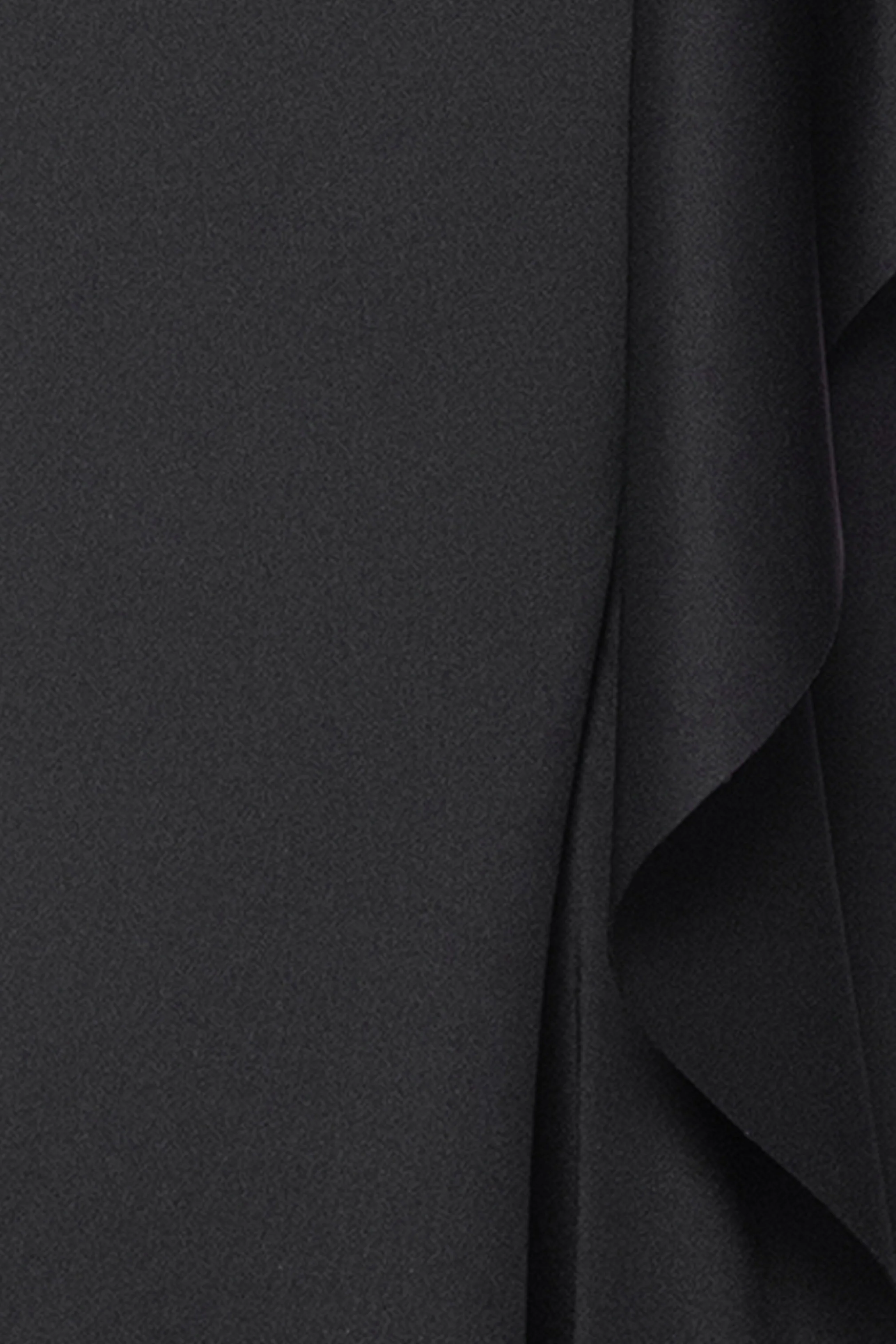 "Maxina" Techno Scuba and Mesh Long Sleeves Dress - Image 5