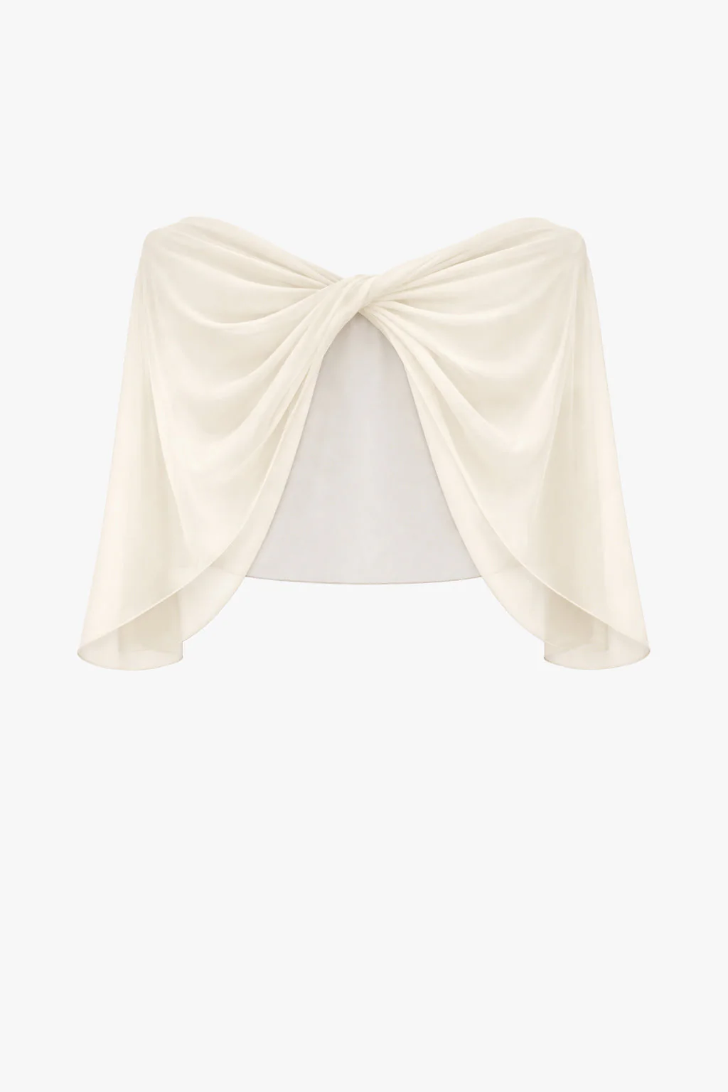 "Nikita" Chiffon Twist Shawl Wrap - Image 7