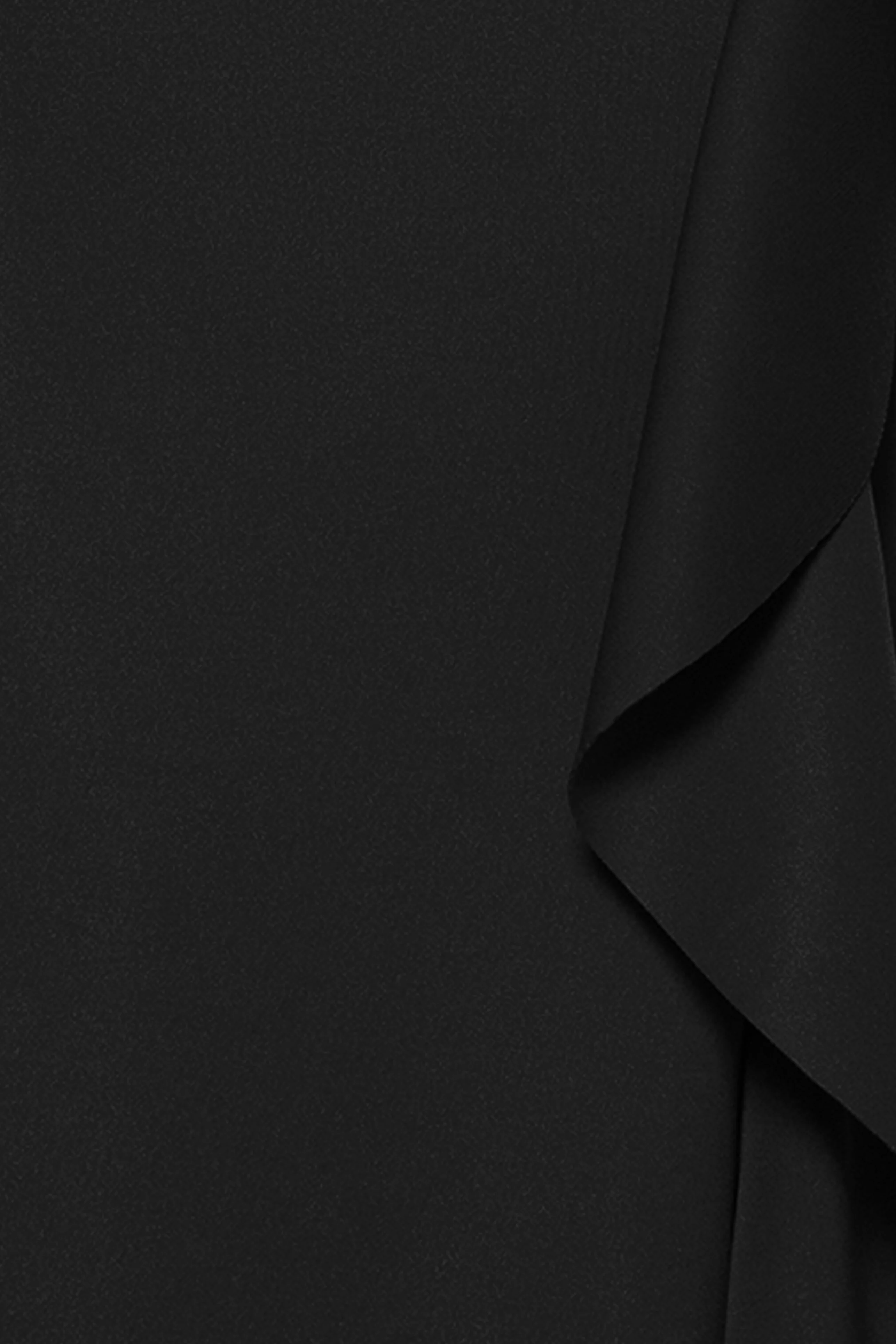 "Jacqueline" Techno Scuba Strapless Ruffle Dress - Image 15