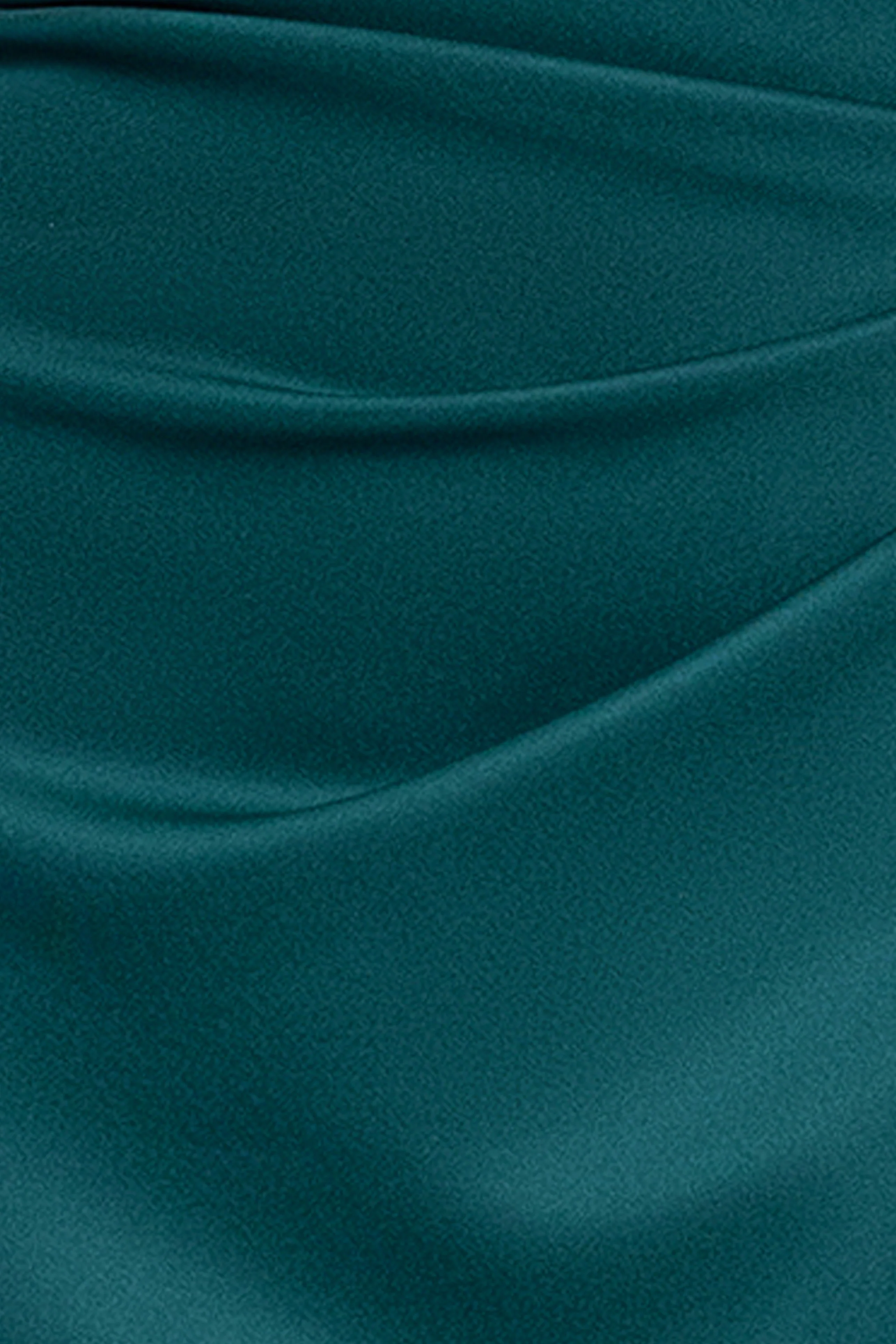 Petite "Pearl" Techno Scuba Off the Shoulder Ruffle Dress - Image 11
