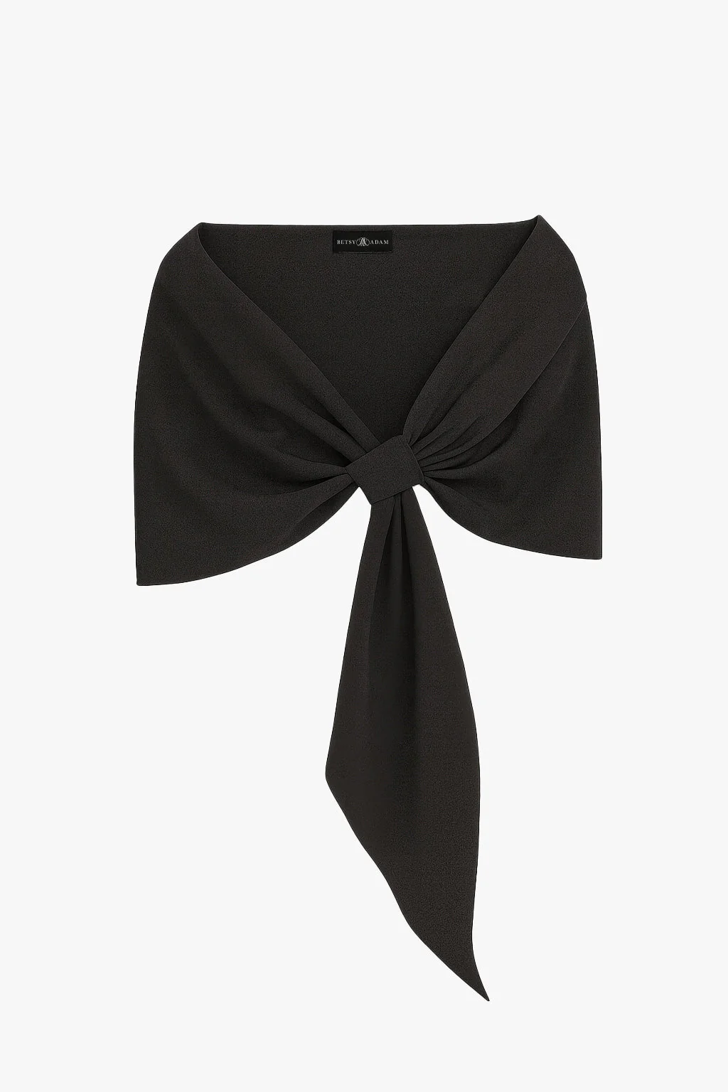 Plus "Carol" Techno Scuba Pull Through Shawl Wrap - Image 4