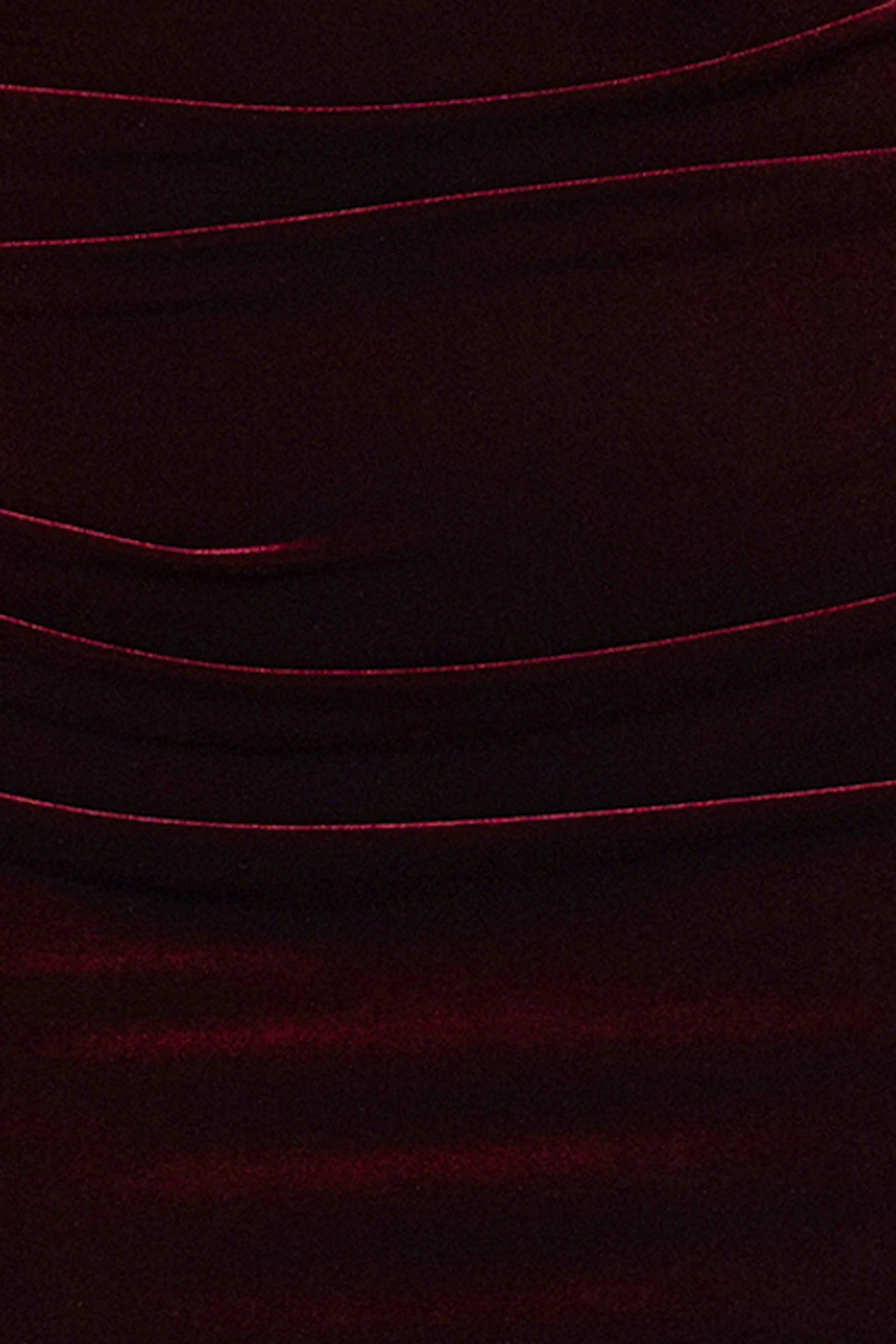 Plus "Jody" Velvet Off the Shoulder V-Neck Dress - Image 5