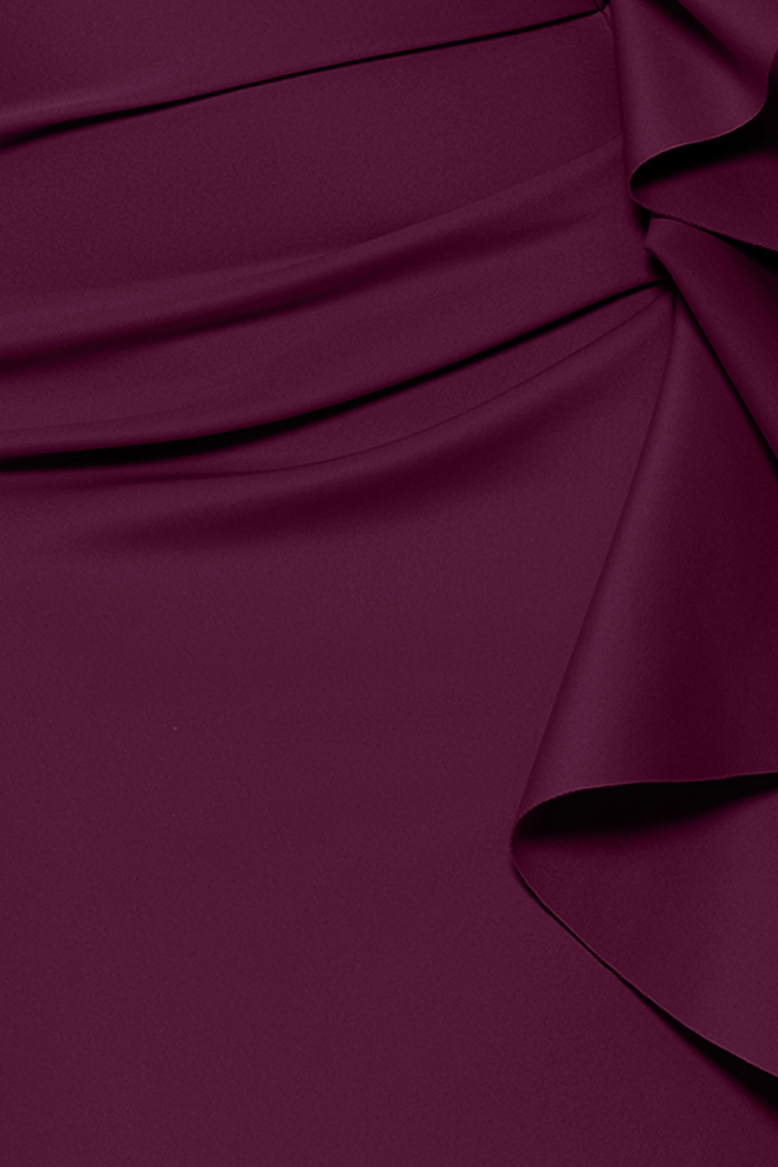 Plus "Patti" Techno Scuba Off The Shoulder Dress - Image 13