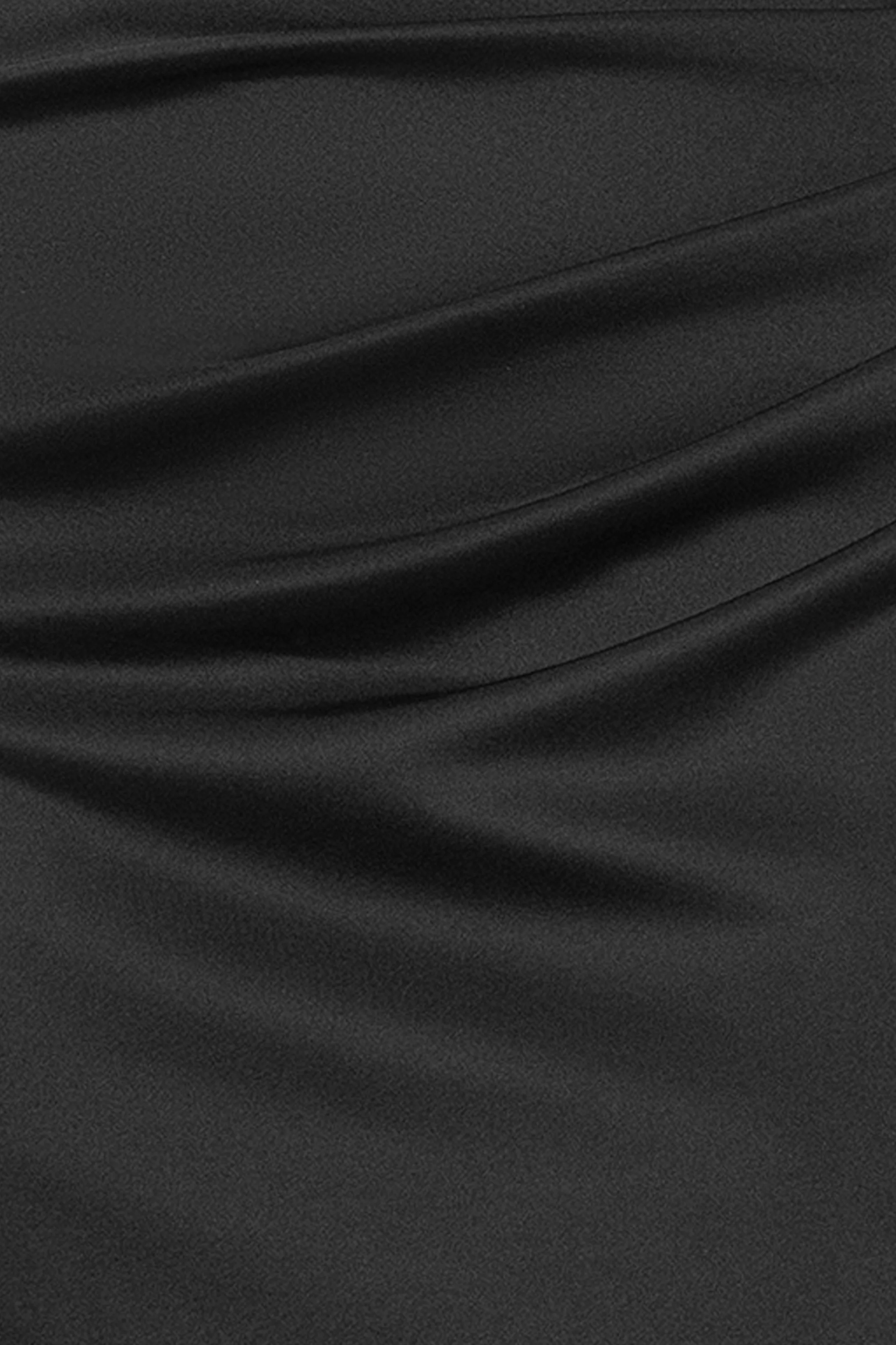 Plus "Skye" Techno Scuba Off Shoulder Dress - Image 10